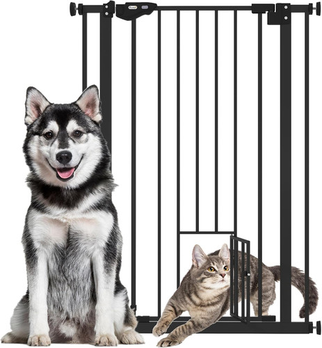 Pawhut extra tall dog gate - tall,