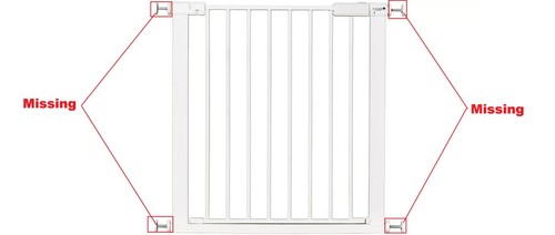 Cuggl child safety gate - gate, double