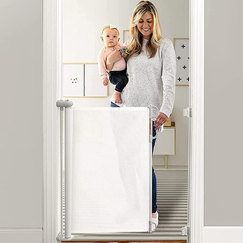 Retractable pet dog gate - pet,