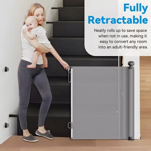 Retractable baby gate safety - retractable,