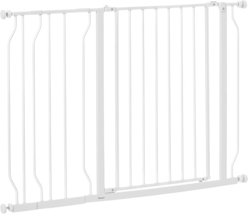 Pawhut dog gate wide stair - gate,