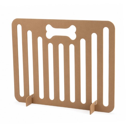 Wooden dog gate pet barrier - pet, no