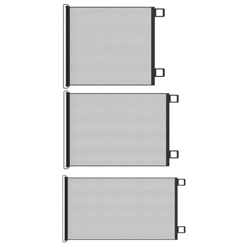 Drill retractable dog gate - drill,