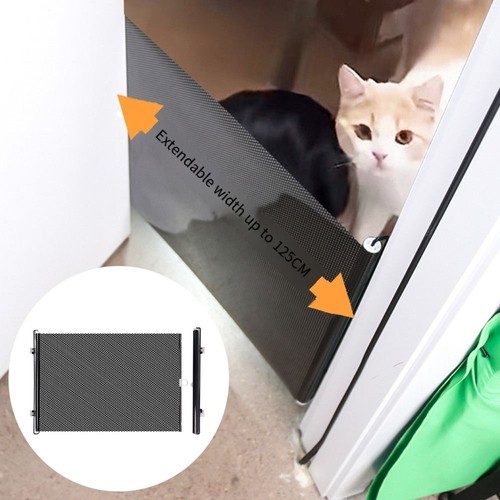 Retractable pet dog gate - dog,