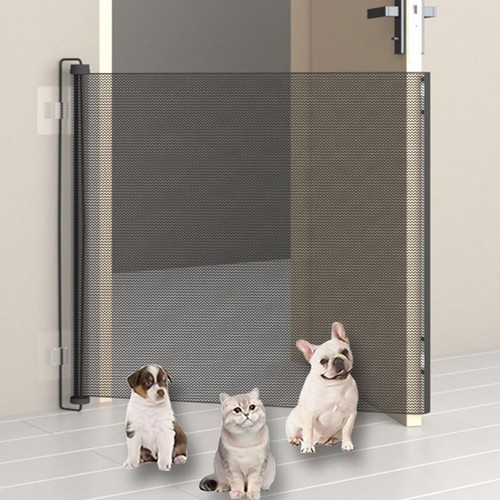 Dog retractable pet gate - pet,
