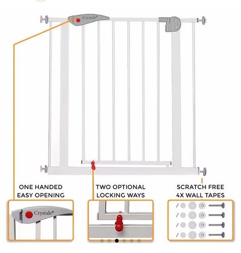 Crystals baby safety gate home - safety,
