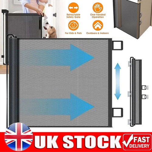 Retractable stair gate - stair,