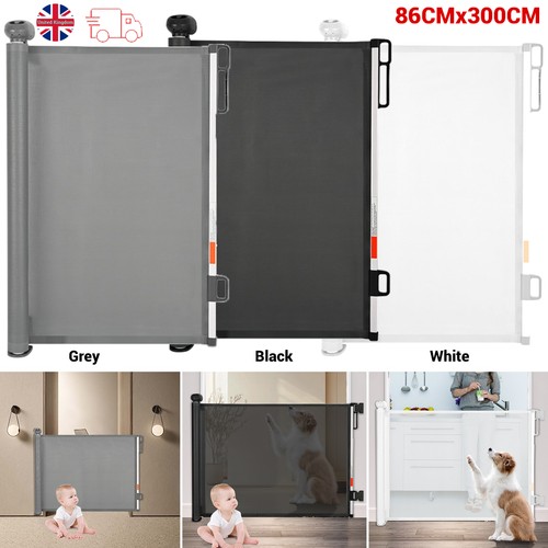 Retractable pet dog gate - pet,