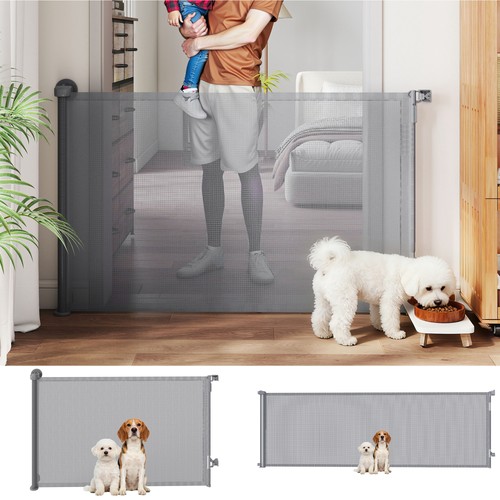 Retractable stair gate for - retractable,