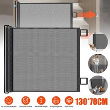 130*78cm Dog Gate Retractable