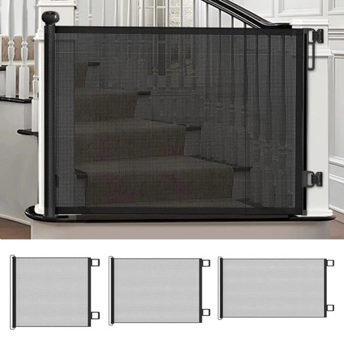 Baby safety gate retractable - baby,