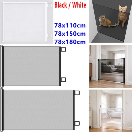 Retractable pet gate - retractable,