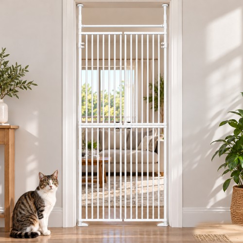 Baby safety gate home - home, dog