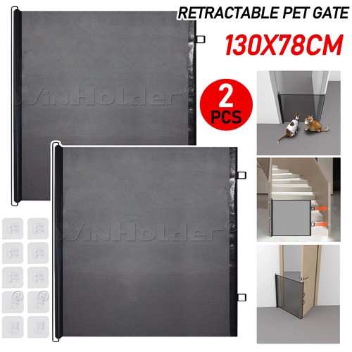 2pcs retractable pet dog - dog, gate