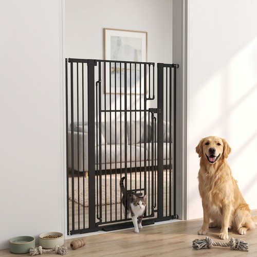 135cm extra tall dog gate - dog, with