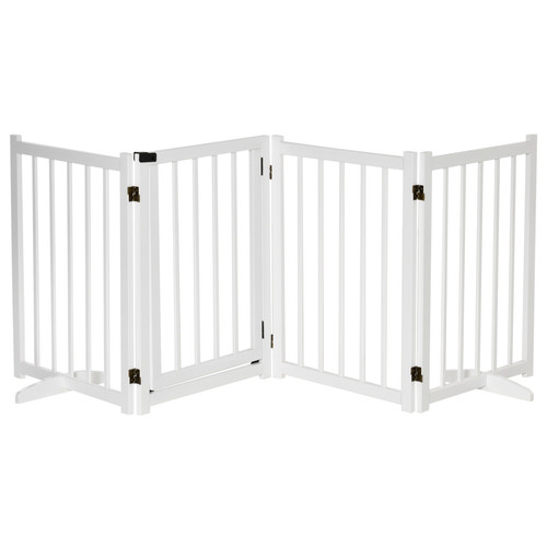 Pawhut freestanding pet gate - pawhut,